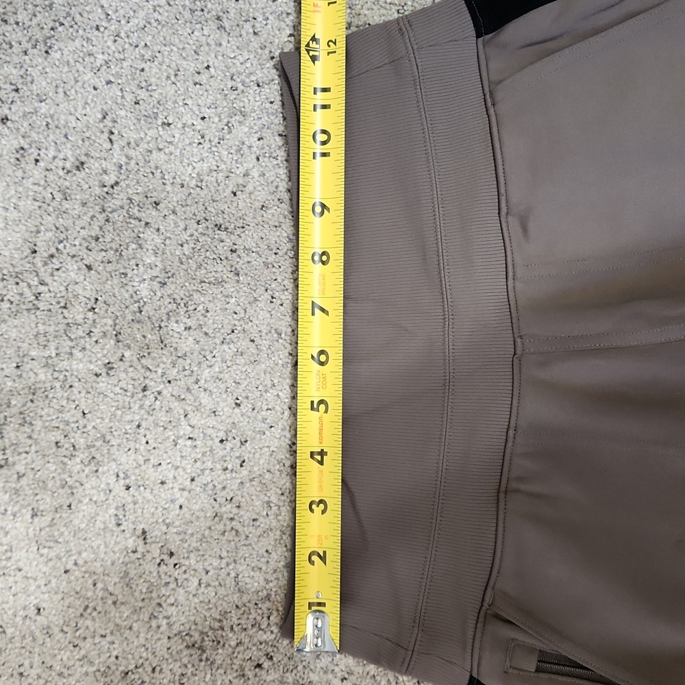 Athleta Venice Joggers Size XS - Taupe Track Joggers with Black Side Stripe - Picture 5 of 10
